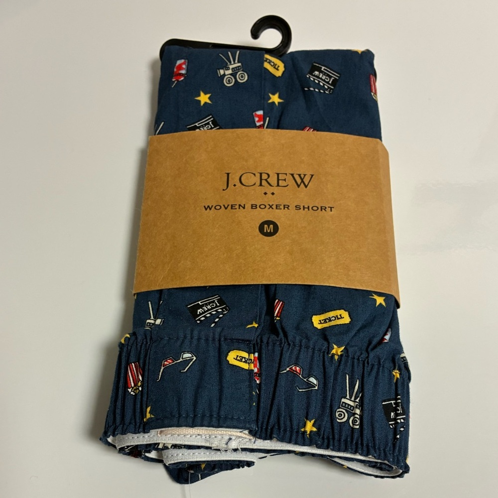 J. Crew Boxers (New - movie print)